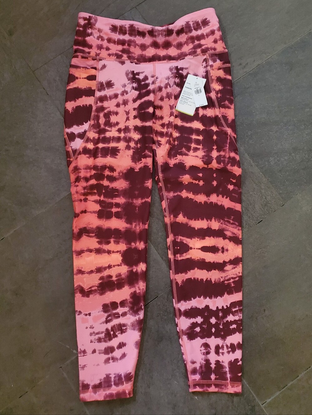 Old Navy Elevate 7/8 Tie-Dye Leggings